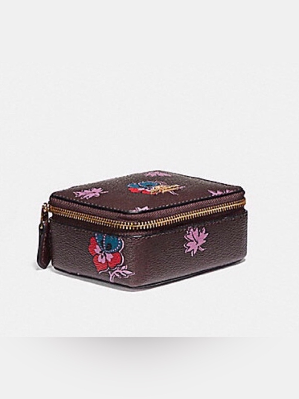 COACH 🌺 EC Jewelry Box in Wildflower Print
